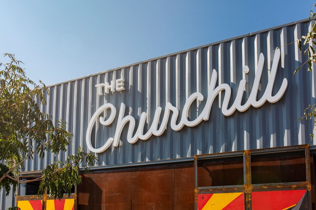 The Churchill is set to open in a few short weeks.