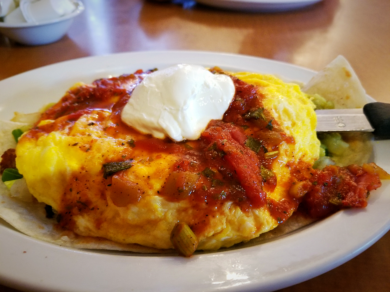 Breakfast plates are famously huge at this Tempe institution.