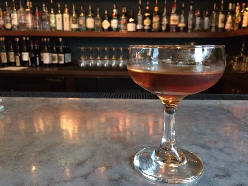 Image: The Corpse Reviver #1 was created by Harry Craddock at the Savoy Hotel in London.