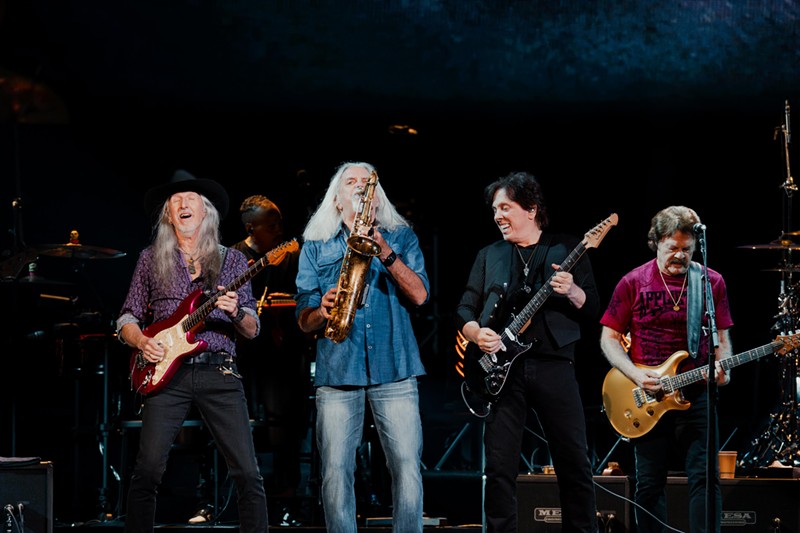 The Doobie Brothers perform on Wednesday at Footprint Center in Phoenix.