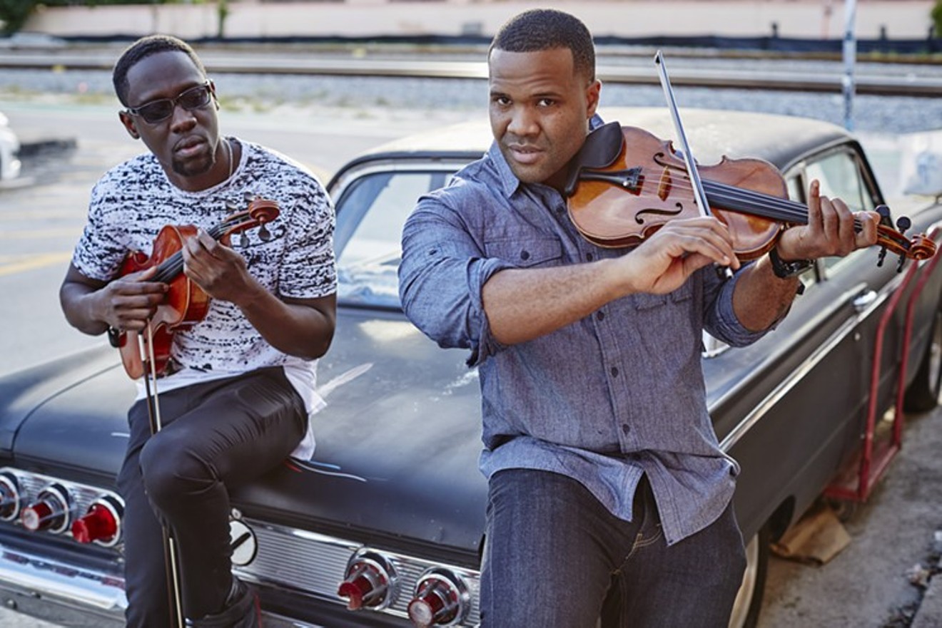 Black Violin is scheduled to perform on Wednesday, January 18, at Centennial Plaza Park in Peoria.