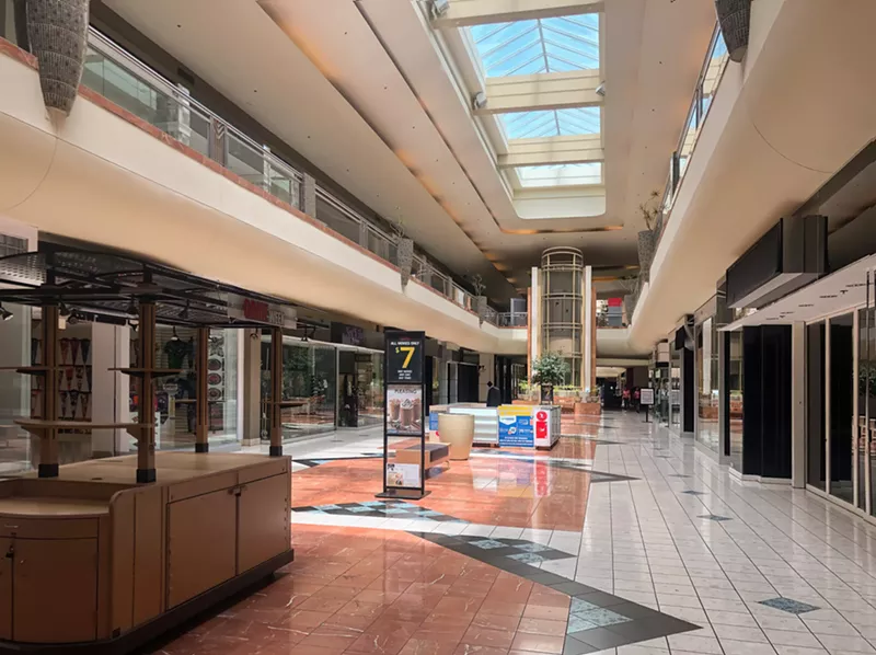 Image: Metrocenter was a ghost town well before it officially closed, as this 2019 photo shows.