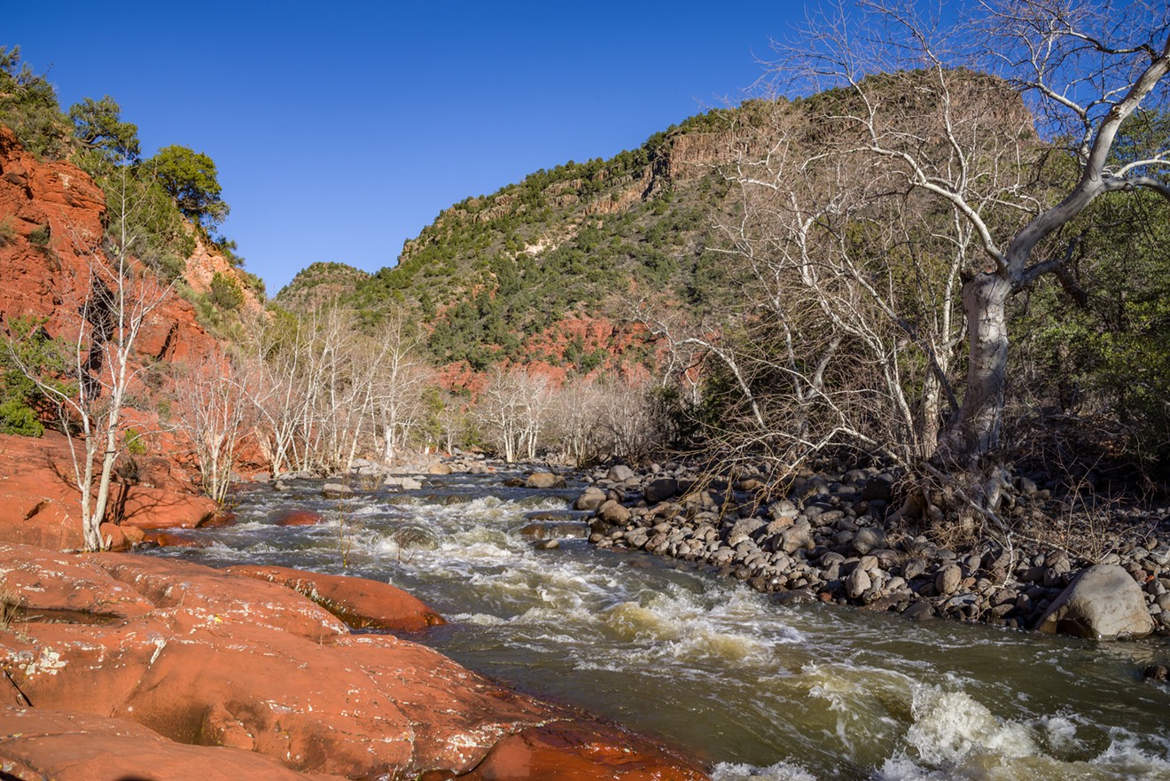 Dry Beaver Creek, in Yavapai County, Arizona.