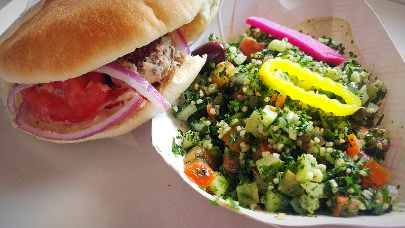 Image: This longtime deli, market, and bakery in central Phoenix is great for lunch dates.