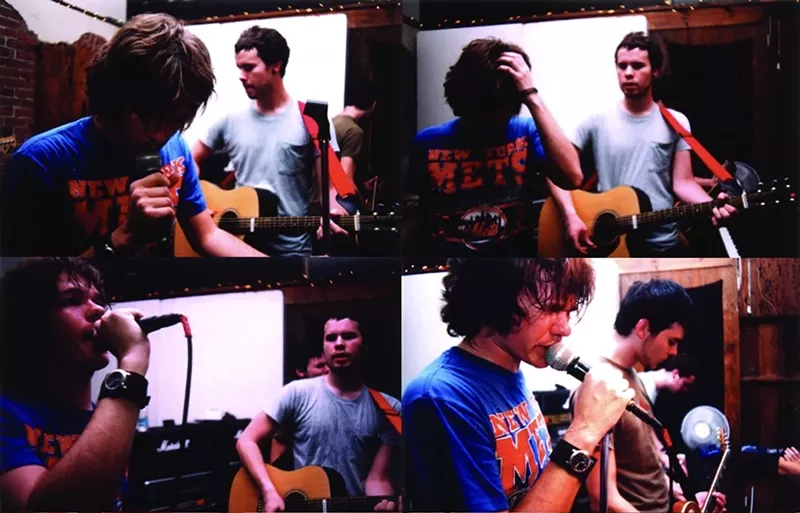 Image: The Format playing at Modified Arts in 2002.