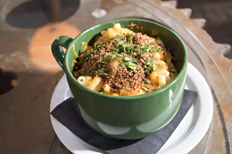 Image: Mac and cheese at The Grand takes many forms.