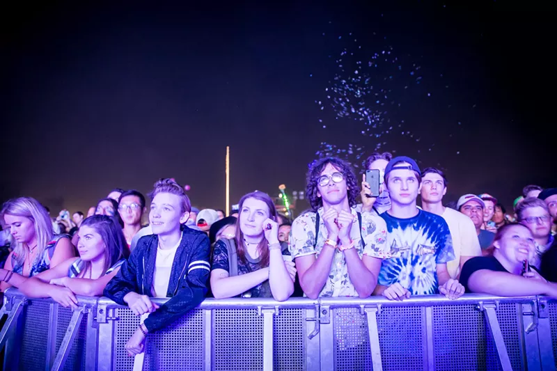 Image: Odesza fans at Lost Lake.