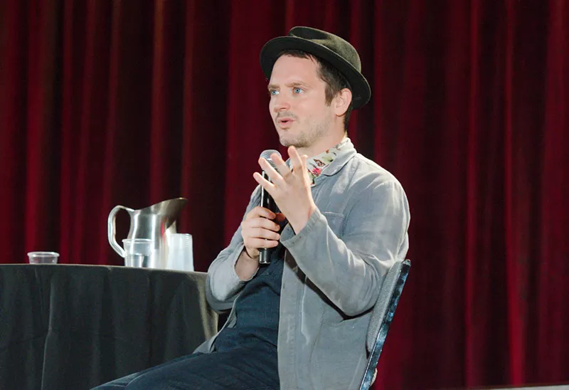 Image: Actor Elijah Wood at Phoenix Fan Fusion in 2019.