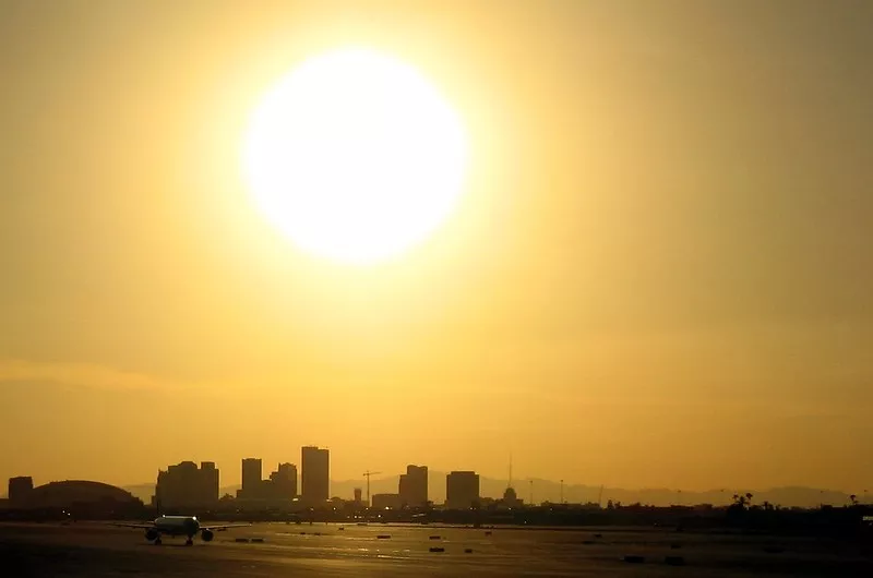 Image: Phoenix had its hottest day ever on June 26, 1990, when the mercury hit 122 degrees.