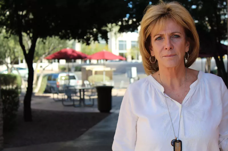 Image: An undocumented immigrant killed Mary Ann Mendoza's son.
