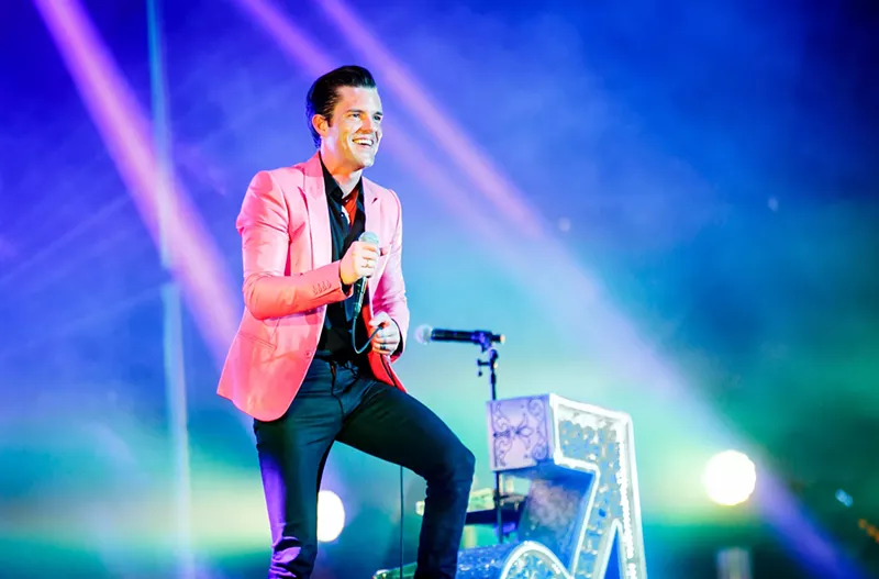 Image: The Killers closed out Saturday night at the 2017 Lost Lake Festival.