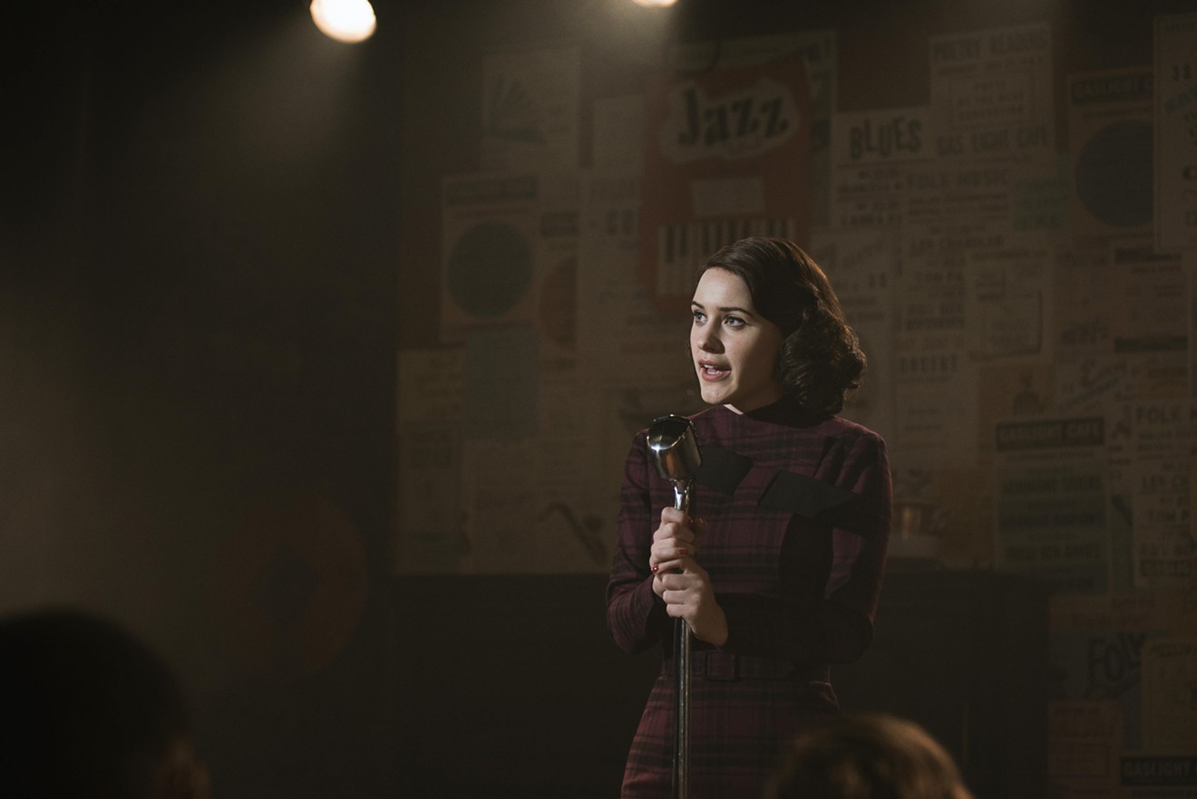 Rachel Brosnahan stars as The Marvelous Mrs. Maisel, Amazon’s new hourlong comedy series about a woman in the 1950s recalibrating her identity as a wife and mother and realizing she has something to say in the world of standup comedy.