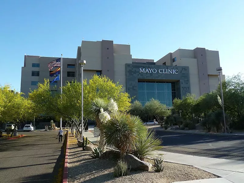 Image: The Mayo Clinic Hospital in Phoenix.