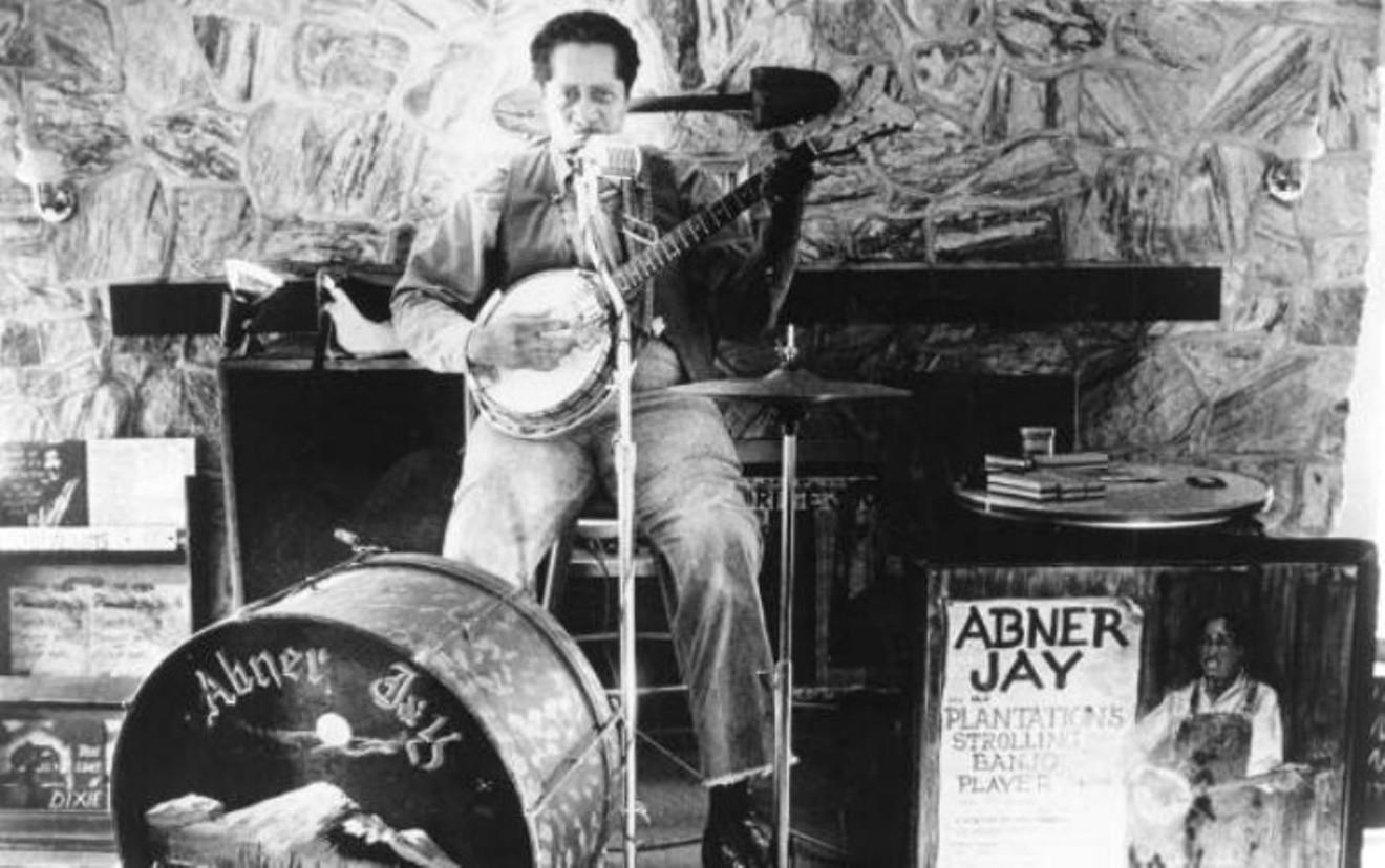 Banjo & bones player Abner Jay is one of the many artists whose work found new life thanks to Mississippi Records.