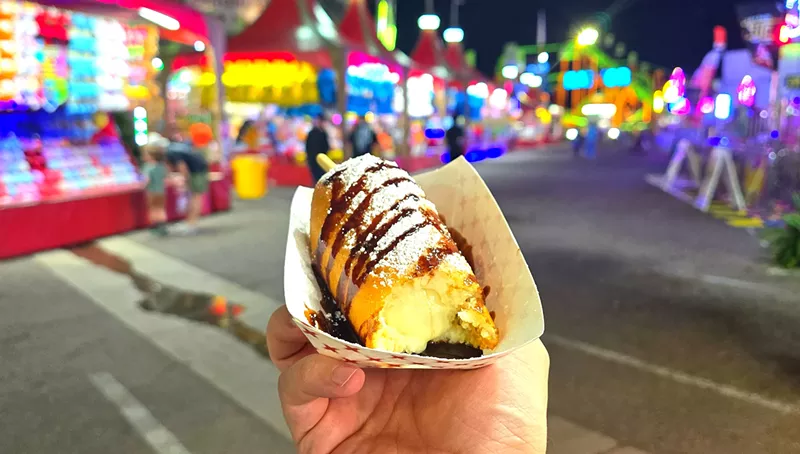 Image: fried cheesecake