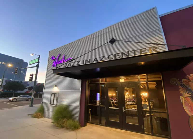 Image: Downtown Phoenix jazz venue The Nash.