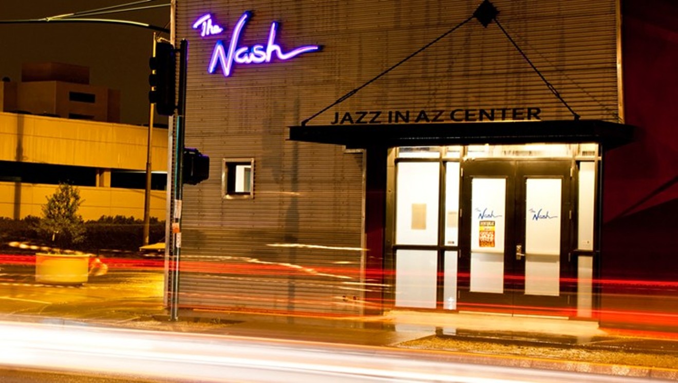 The Nash runs jazz shows every Friday, Saturday, and Sunday.