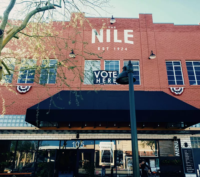 Image: The Nile Theater recently underwent renovations.