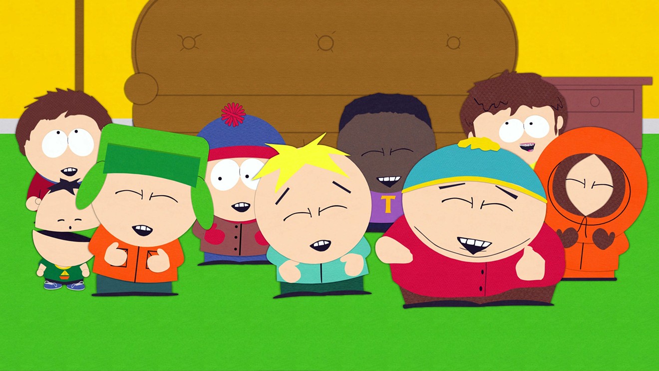 Originally an edgy cartoon series about the exploits of four potty-mouthed boys in small-town Colorado named Cartman, Kenny, Kyle and Stan, South Park tries to remain relevant and notorious for reveling in its naughtiness.