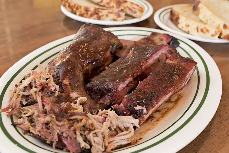 Image: This classic barbecue plate is an East Valley staple.