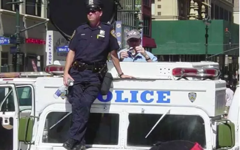 Image: Picture this, but on a Phoenix police vehicle.