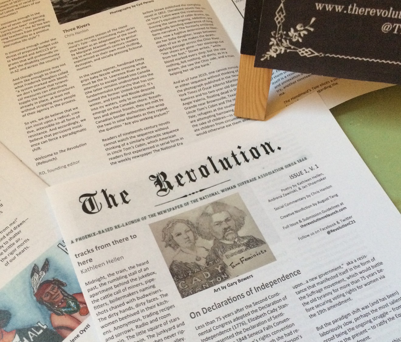 The print edition of The Revolution (Relaunch).