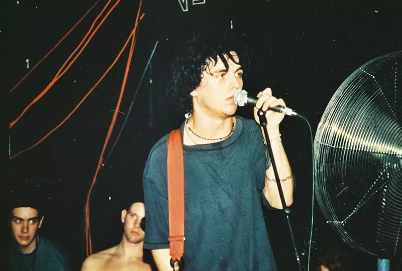 Image: Billie Joe Amstrong of Green Day performs at the Silver Dollar in January 1993.