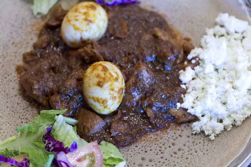 Image: The Doro Wat at Cafe Lalibela.
