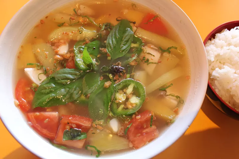 Image: Cambodian pineapple soup
