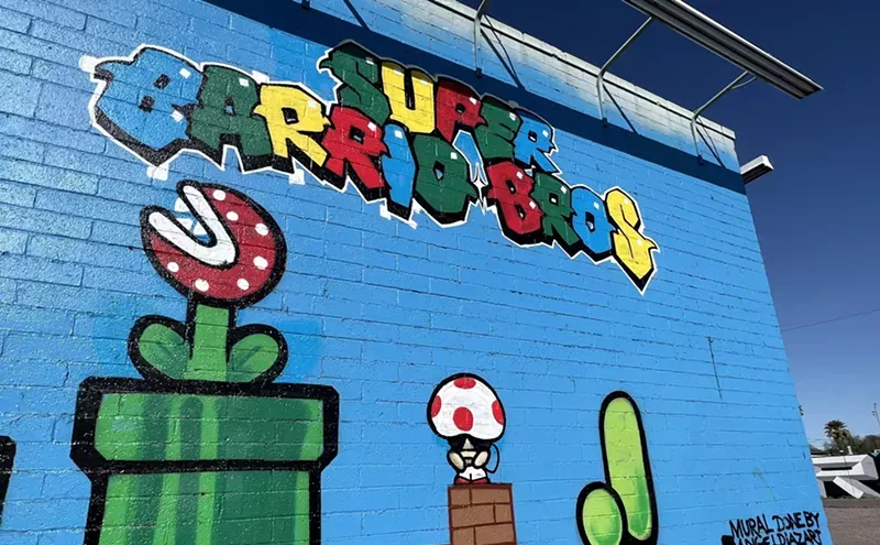 Image: The ‘Super Mario Bros.’-themed mural in central Phoenix is gone
