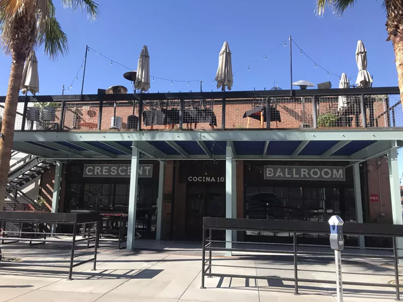 Image: Crescent Ballroom is located at 308 North Second Avenue.