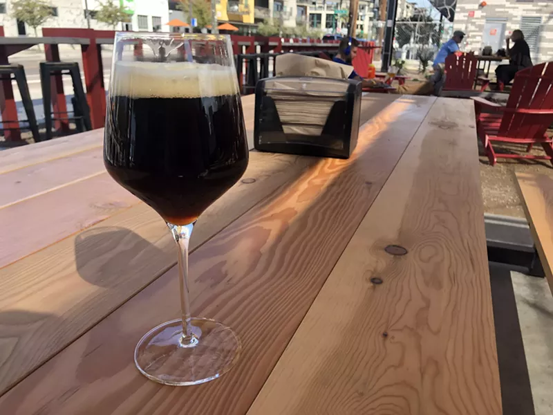 Image: The new Arizona Wilderness Co. beer garden downtown.