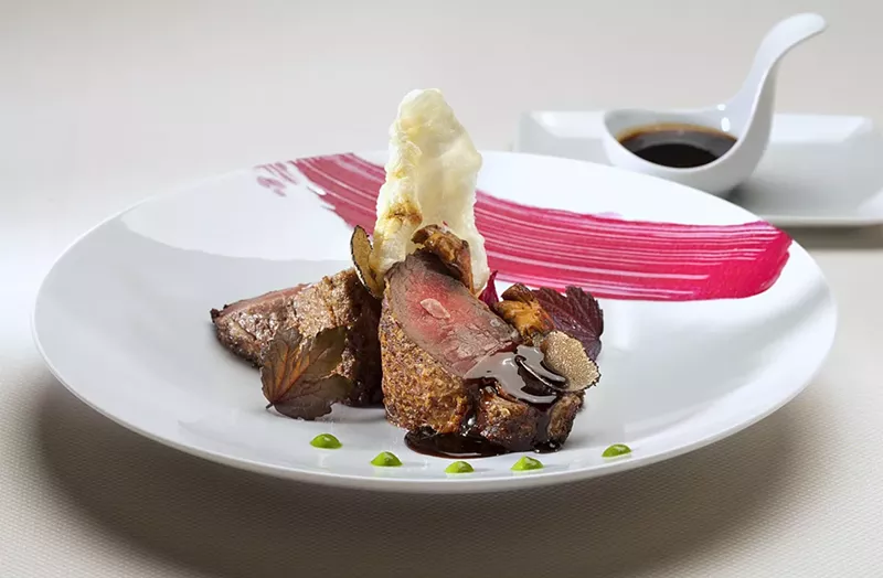 Image: Grilled tenderloin of tribal buffalo is a dinner highlight at this fine-dining destination in metro Phoenix.