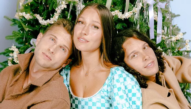 Image: Caleb, Bekah, and Joshua from the group Girl Named Tom