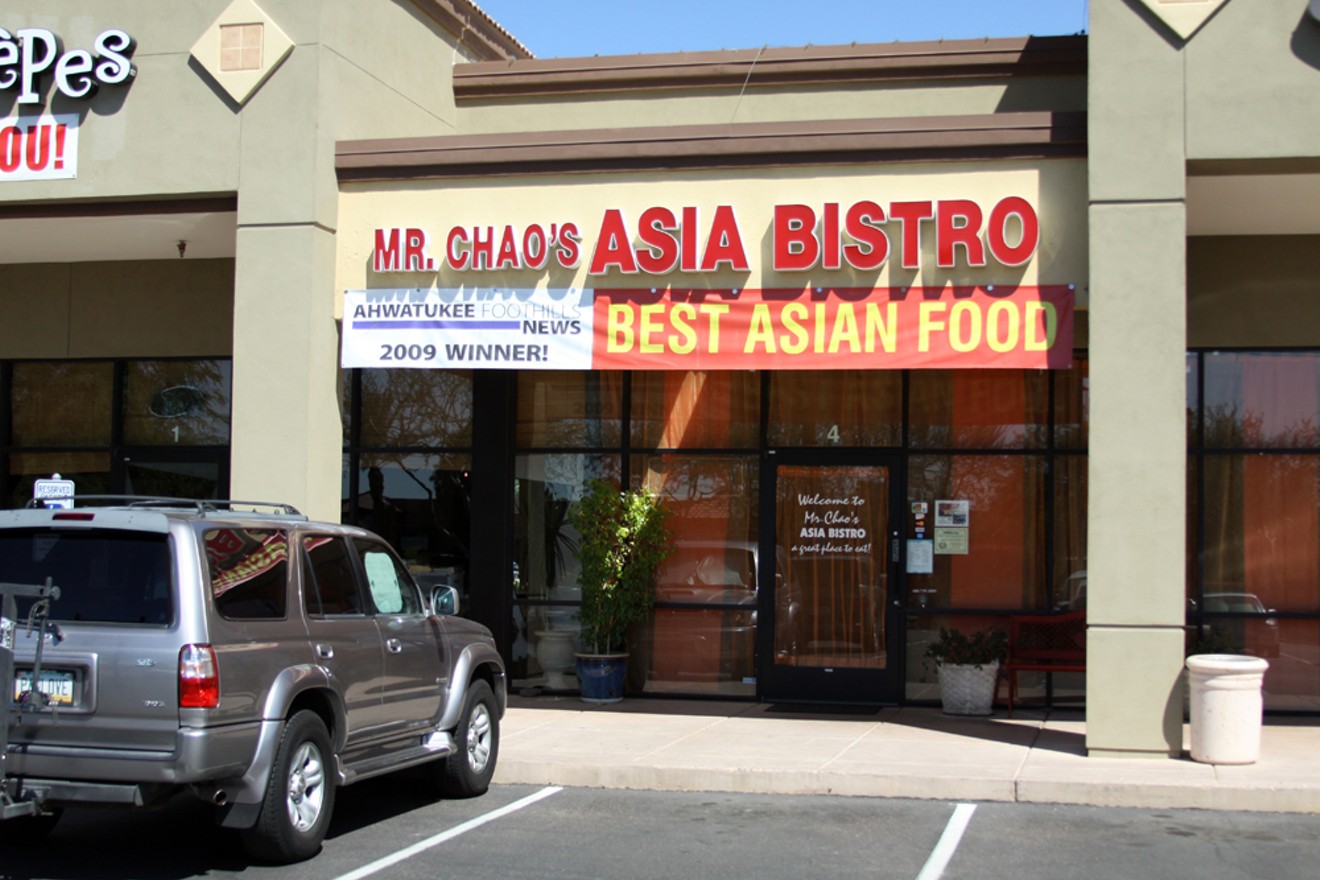 Mr. Chao's Asia Bistro has closed after two decades in business.