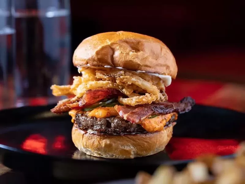 Image: One of the crowd favorites at Then Burger was the Pimento Bacon and Jalapeño burger. The restaurant is now closed.