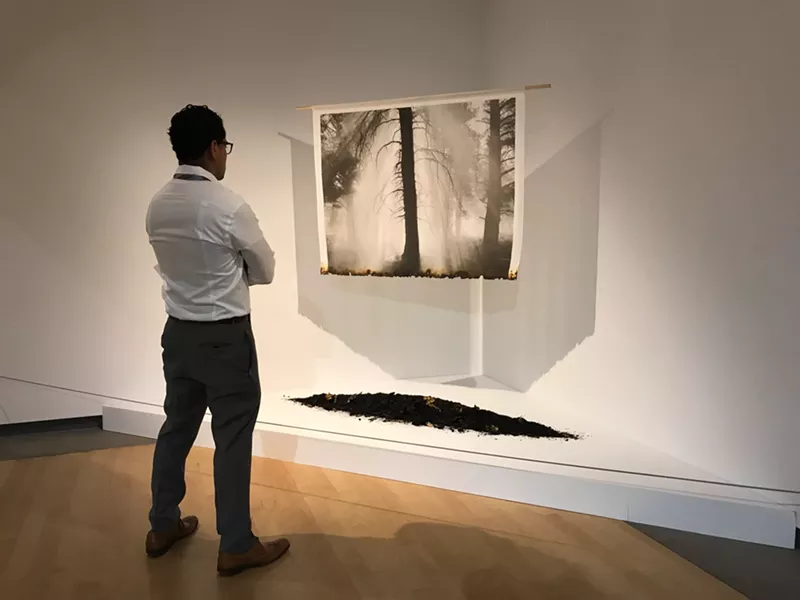 Image: Exploring work by Bryan David Griffith at Phoenix Art Museum.