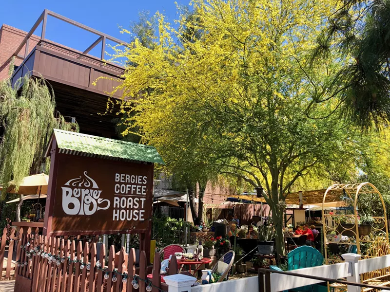 Image: Bergies, the backyard-style coffee shop, will soon close down.