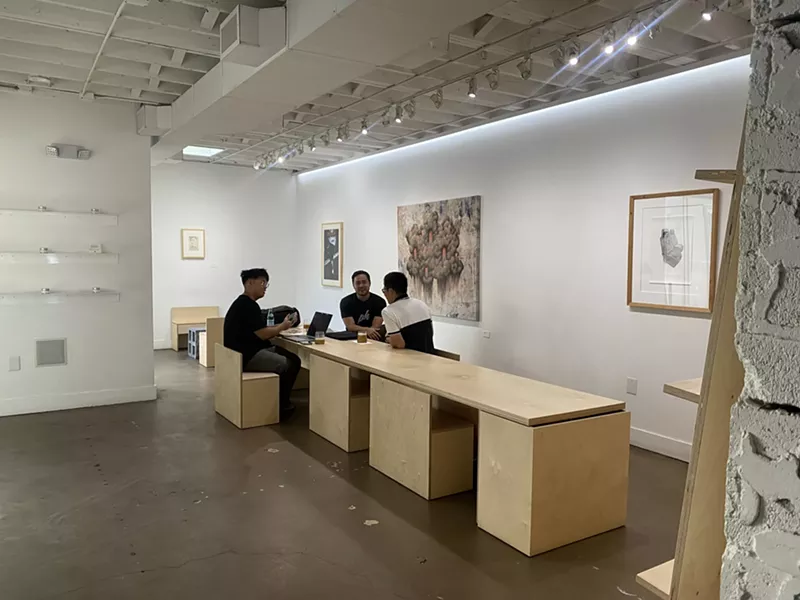 Image: At Futuro, the space is minimal, letting the coffees and teas take the spotlight.