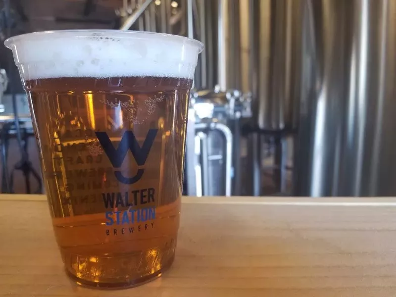 Image: Walter Station is set to close its taproom and restaurant at the end of April.
