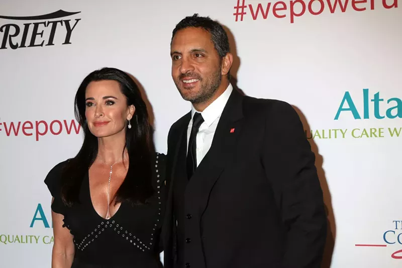 Image: Kyle Richards and Mauricio Umansky.