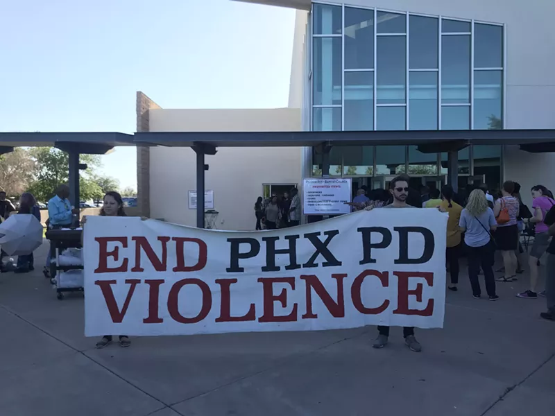 Image: Outside Pilgrim Rest Baptist Church.