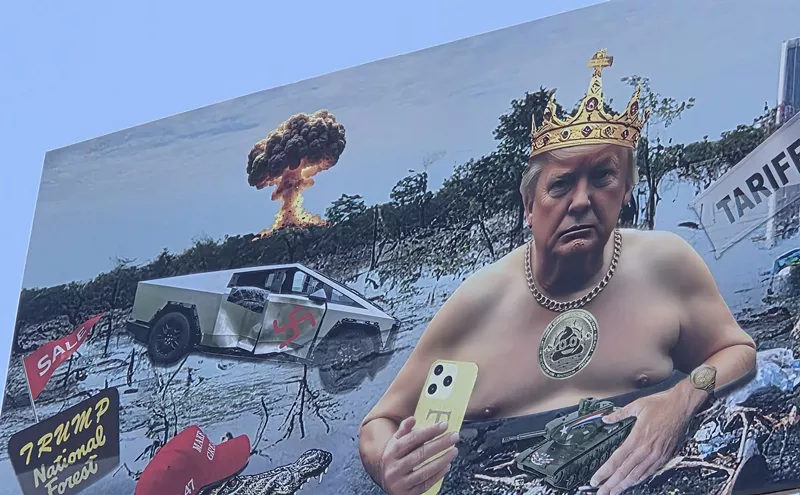 Image: Phoenix readers react to Valley's new unsavory 'swamp king' billboard
