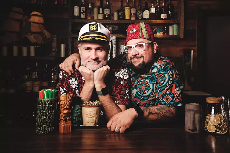 Image: "Captain David" Muhlstein and "Tiki Dan" Choiniere are the creative duo behind Sugar Cane.