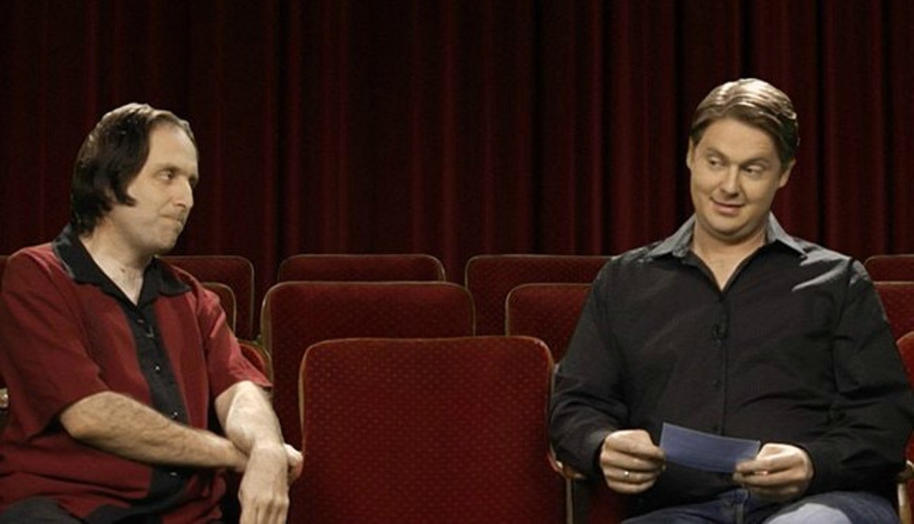 On Cinema at the Cinema's Gregg Turkington (left) and Tim Heidecker (right).