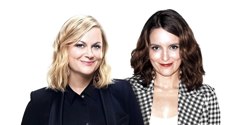 Image: Two white women posing for the camera.