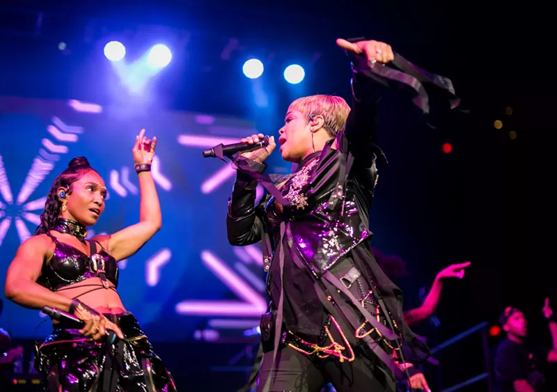 Image: TLC look ready to embrace the group's musical future.