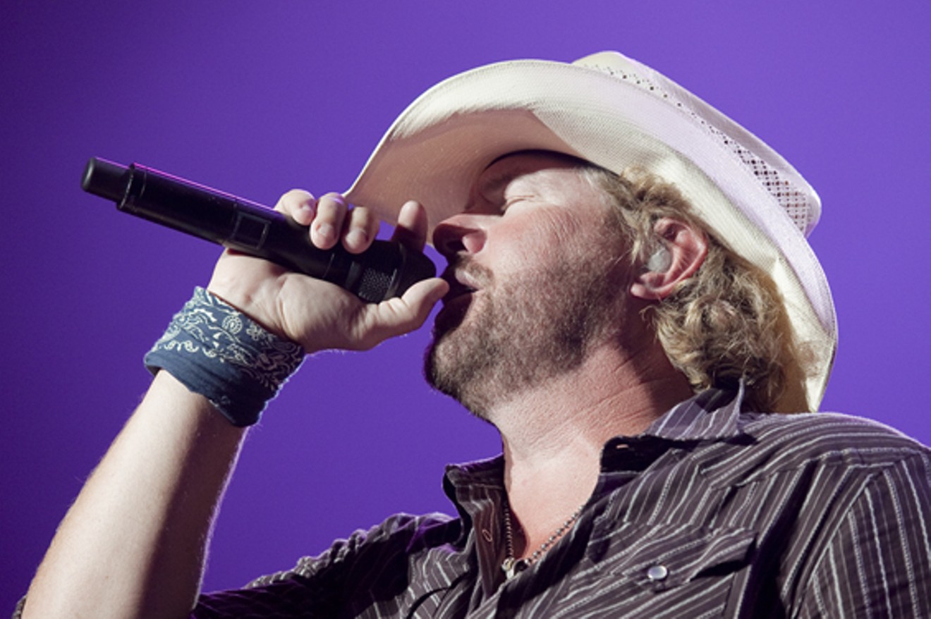 Toby Keith performs at what was then known as Cricket Wireless Pavilion in 2010.
