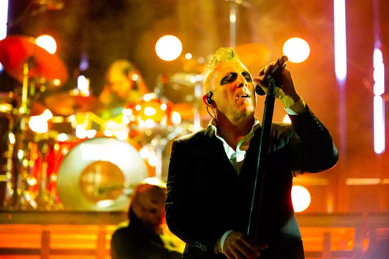 Image: Maynard James Keenan performs on the Sessanta Tour with A Perfect Circle, Puscifer and Primus on April 16, 2024.
