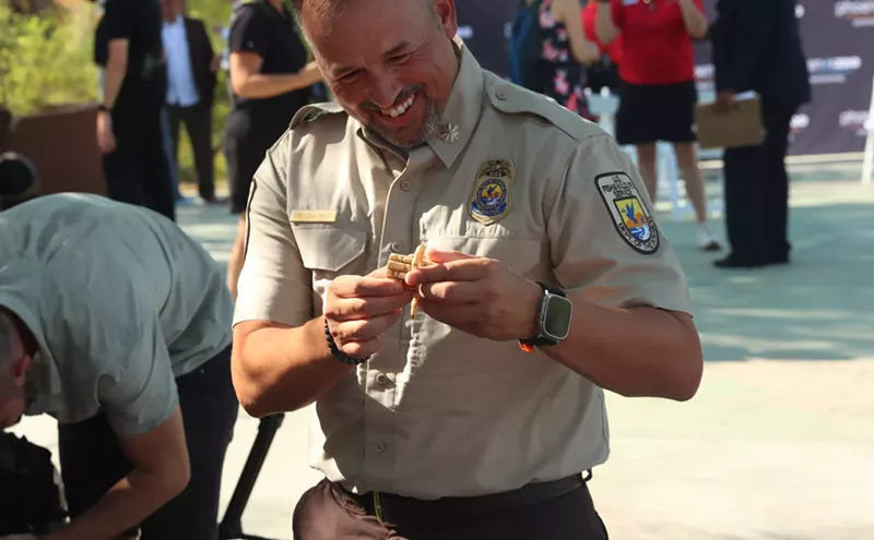 Image: Toss the Tusk event educates Phoenix Zoo guests on illegal ivory trade